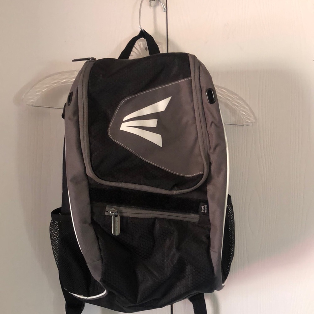 Easton sports outdoors pockets black and Gray Backpack